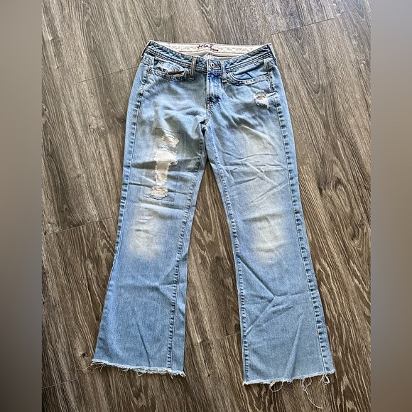 Wide Leg Jeans, Light Wash - Picture 2 of 5